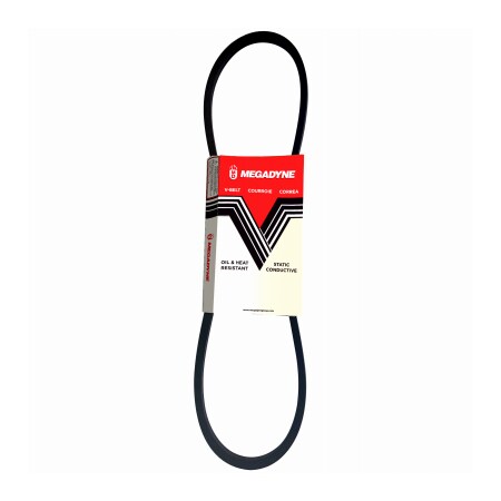 5/8X55 Black RubberV-Belt